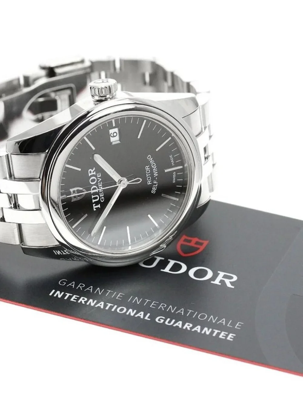 TUDOR Glamour 55000 Date black Dial Automatic Men's Watch_951886